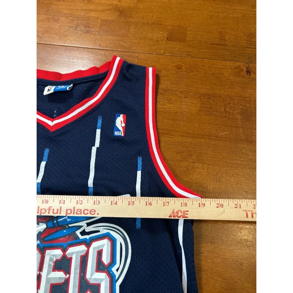 Adidas Houston Rockets Jersey Men Small Navy Hakeem Olajuwon 34 Hardwood Classic